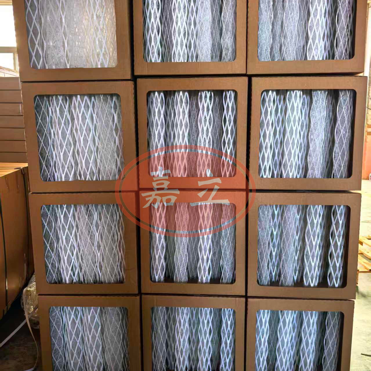 尼玛3D柱型漆雾过滤收集器